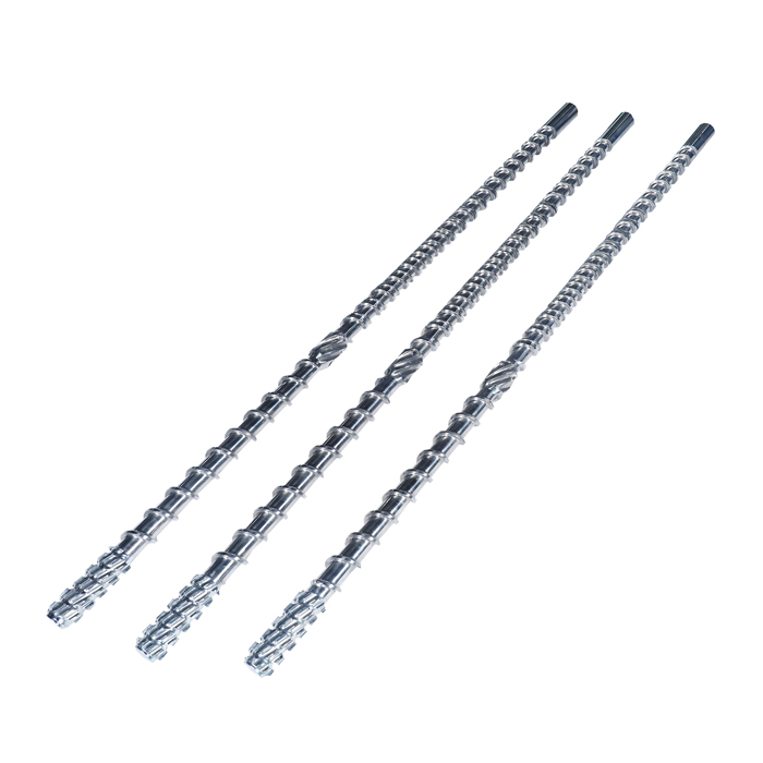 Blad extrusie schroef vat:
